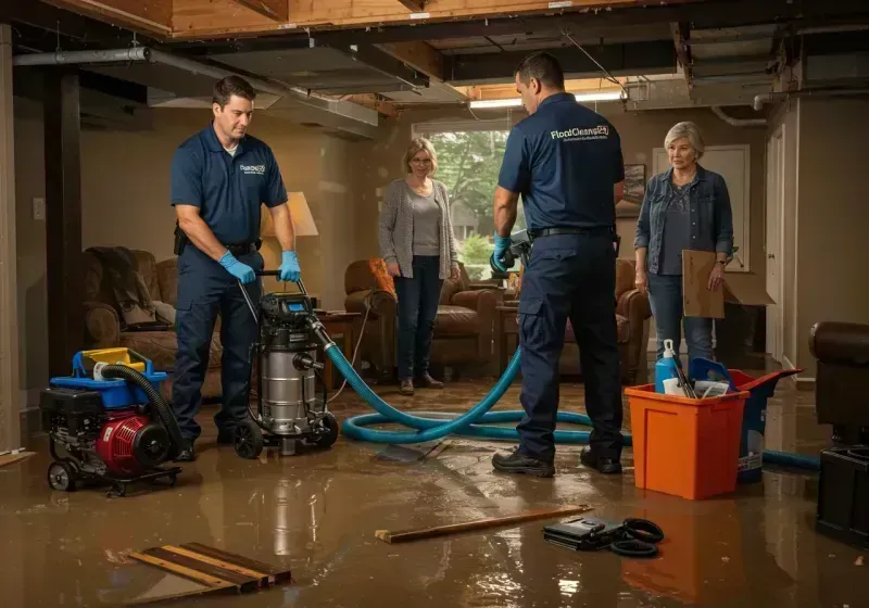 Basement Water Extraction and Removal Techniques process in Ashford, WI